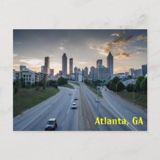 Atlanta Skyline Postcard