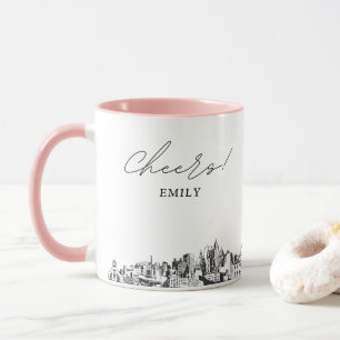 Atlanta Wedding Personalised Coffee Mug