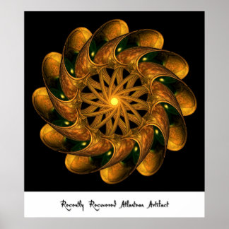Atlantean Artifact Poster