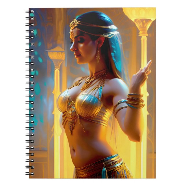 Atlantean Dancer Notebook (Front)