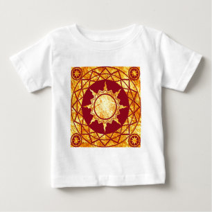 Atlantean Gold on Red Baby T-Shirt