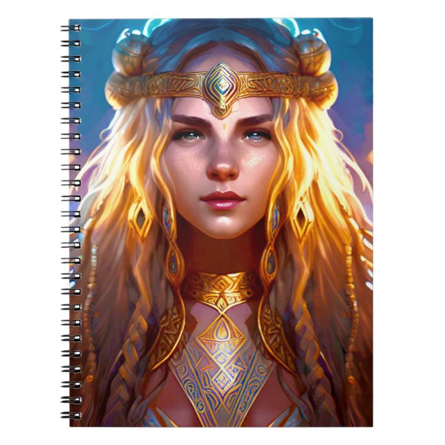 Atlantean Priestess Notebook (Front)