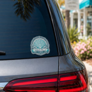 Atlantic Beach FL Coastal Seashell Emblem