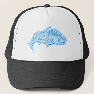 Atlantic bluefin tuna trucker hat