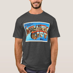 Atlantic City 1 New Jersey NJ Vintage Travel - T-Shirt