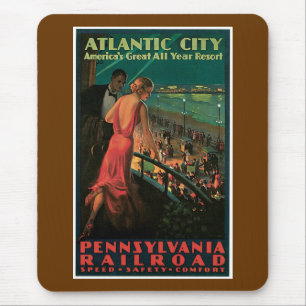 Atlantic City ~ All Year Resort Mouse Mat