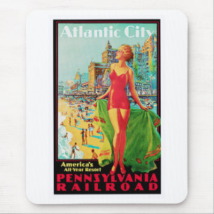 Atlantic City ~ America's All Year Playground Mouse Mat