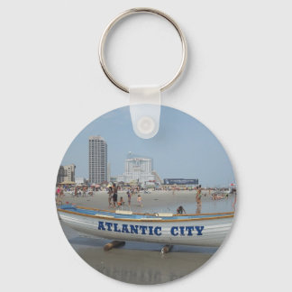 Atlantic City Beach Keychain
