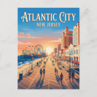 Atlantic City Boardwalk USA