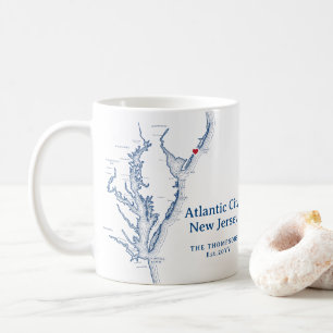 Atlantic City New Jersey Gift Coffee Mug