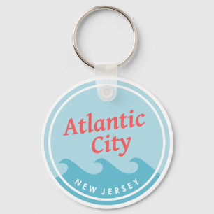Atlantic City New Jersey Key Ring