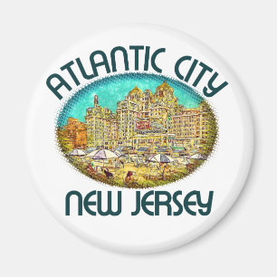Atlantic City, New Jersey Magnet