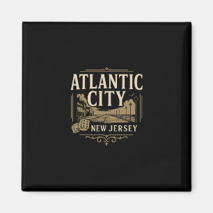 Atlantic City New Jersey Vacation Casino Gaming Ga Magnet