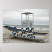 Atlantic City, NJ Lifeguard Boat