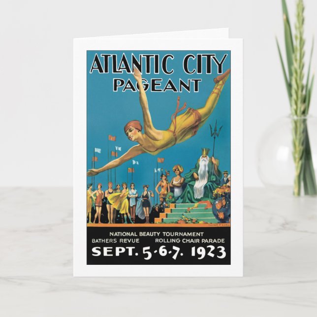 Atlantic City Pageant Card (Front)