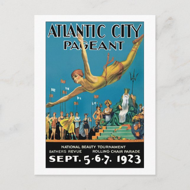 Atlantic City Pageant Postcard (Front)