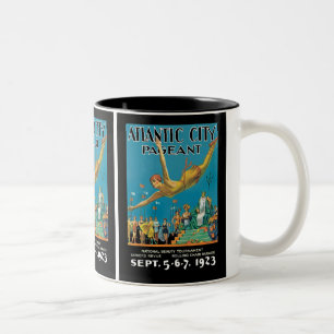 Atlantic City Pageant Two-Tone Coffee Mug