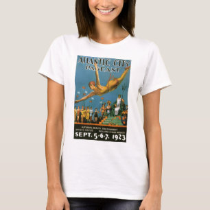 Atlantic City Pageant Vintage Poster T-Shirt