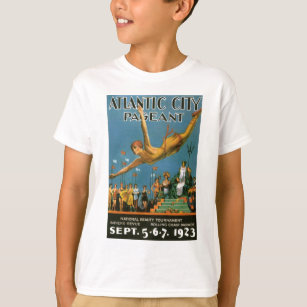 Atlantic City Pageant Vintage Poster T-Shirt