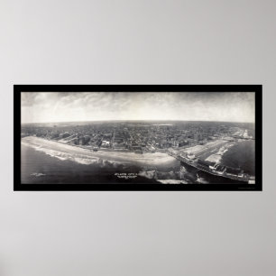 Atlantic City Photo 1909 Poster