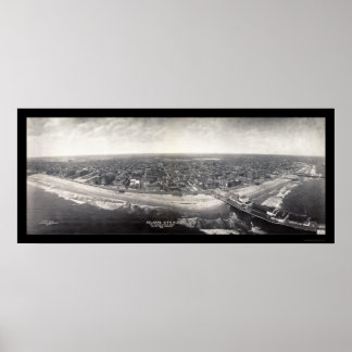 Atlantic City Photo 1909 Poster