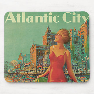 Atlantic City Resort, Pennsylvania Railroad Travel Mouse Mat
