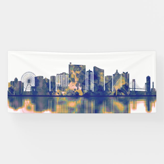 Atlantic City Skyline Banner (Horizontal)