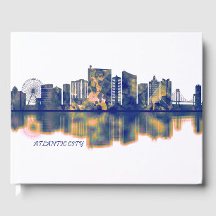 Atlantic City Skyline Guest Book