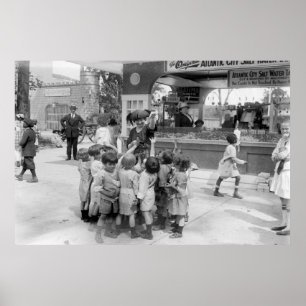 Atlantic City Taffy, 1920s Poster