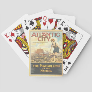 "Atlantic City-The Playground of the Nation" Playi Playing Cards