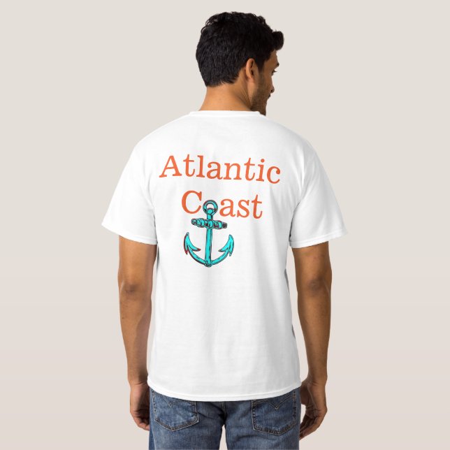Atlantic coast  anchor Canada shirt (Back Full)