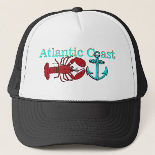 Atlantic Coast NS Lobster  PEI NFLD Cape Breton Trucker Hat