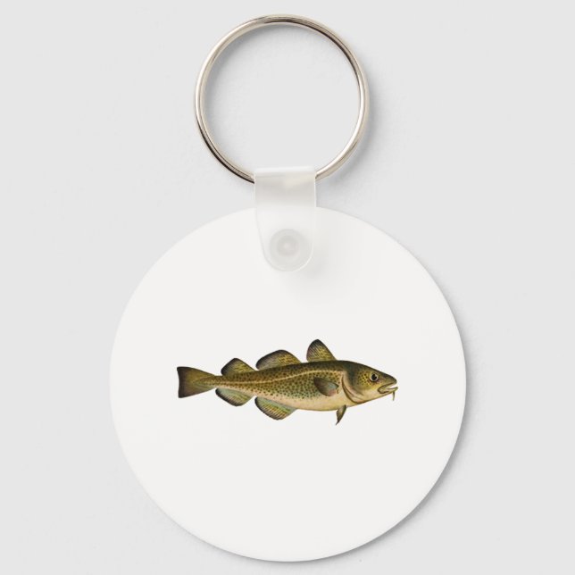 Atlantic Cod Key Ring (Front)