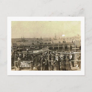 Atlantic Fleet, 79th St., New York City Vintage Postcard