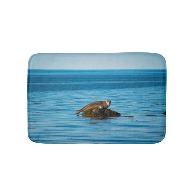 Atlantic Harbour Seal Bath Mat (Front)