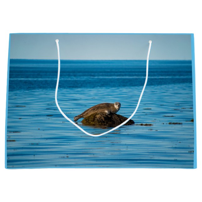 Atlantic Harbour Seal Large Gift Bag (Front)