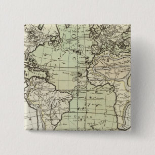 Atlantic Ocean 3 15 Cm Square Badge