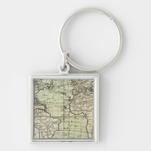 Atlantic Ocean 3 Key Ring (Front)