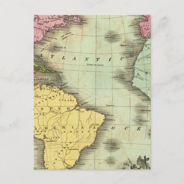 Atlantic Ocean 4 Postcard (Front)