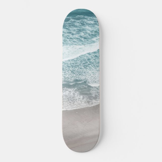 Atlantic Ocean Beauty (Aerial) #14 #wall #art  Skateboard (Front)