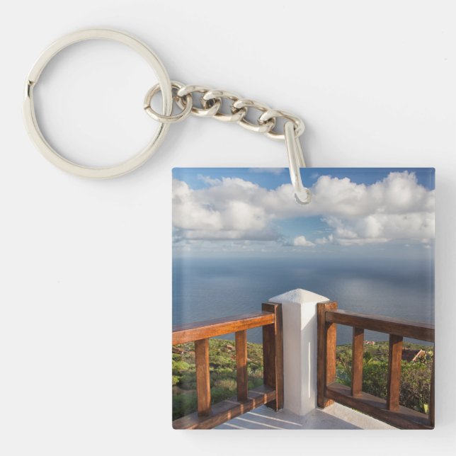 Atlantic Ocean Key Ring (Front)
