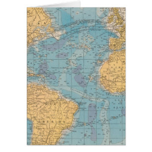 Atlantic Ocean Map