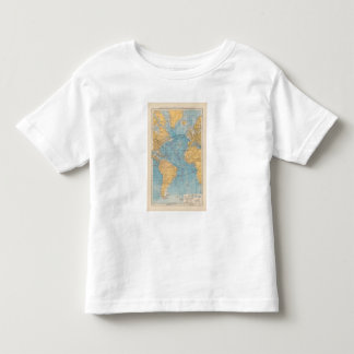 Atlantic Ocean Map Toddler T-Shirt