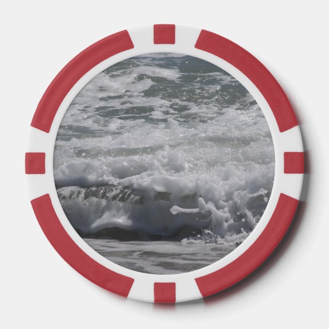 Atlantic Ocean Poker Chips (Front)