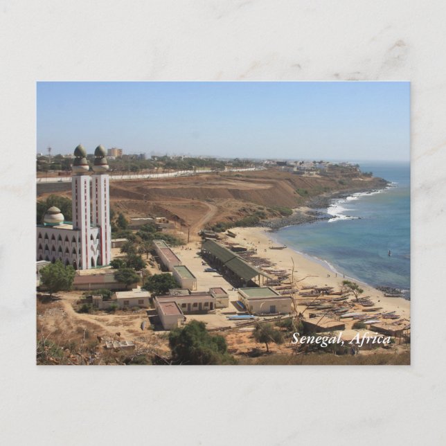 Atlantic Ocean Postcard (Front)