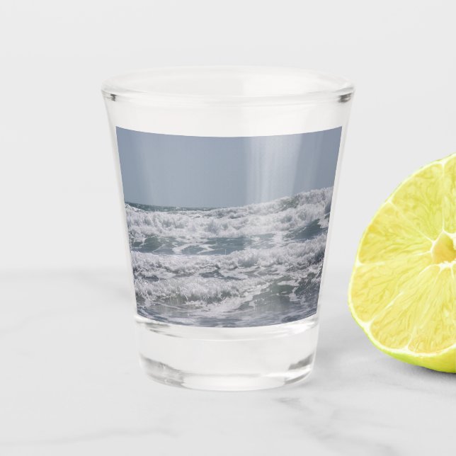 Atlantic Ocean Shot Glass (Front)