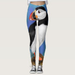 Atlantic Puffin Bird Leggings - Painting<br><div class="desc">Leggings with Beautiful Atlantic Puffin Bird - Painting - Customisable - Choose / Add Your Unique Text - Name / Colours / Font / Size / Elements - Image / more - Make Your Special Gift - Resize and move or remove and add elements / text with customisation tool !...</div>