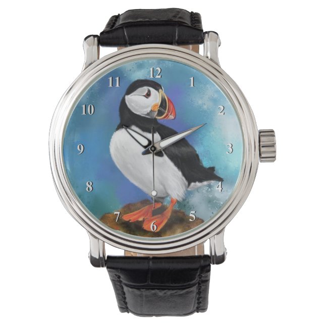 Atlantic Puffin Bird Watch Gift - Clown Beak (Front)