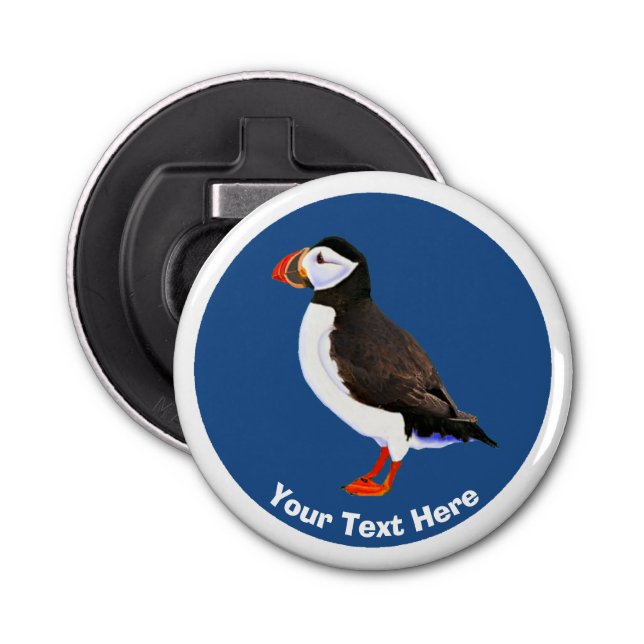 Atlantic Puffin Bottle Opener (Front)