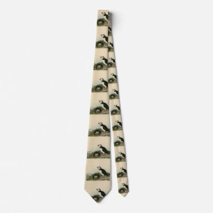 Atlantic Puffin from Audubon's Birds of America Tie